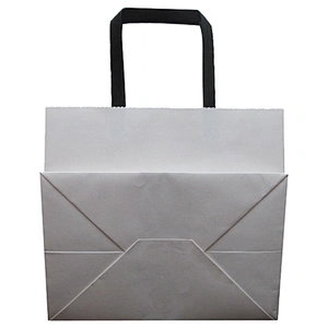 Wholesale Eco-Friendly Pure White Custom Kraft Paper Bag with Your Logo